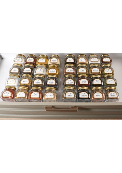 8 Adet Baharatlık Cam Kavanoz Gold Kapaklı 300 cc Paşabahçe Home Made Luxury(Stantları Hariçtir) indirimleri