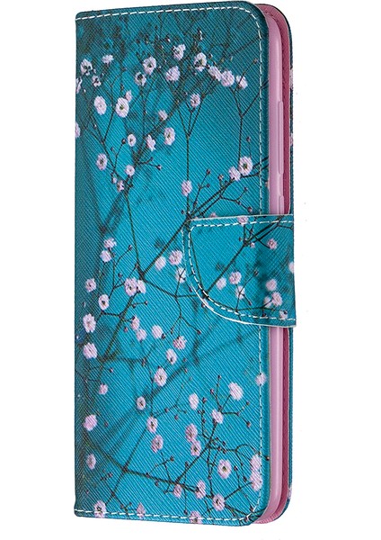 Xiaomi Redmi Için Stand Cüzdanı Deri Deri Kılıfı Not 9/redmi 10X 4g Tree Çiçekler (Yurt Dışından) fiyatları