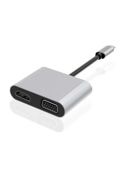 Premium 4 in 1 USB-C Hub