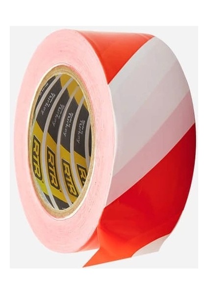 RNU201 Emniyet Ikaz Bandı Kırmızı-Beyaz/ 60 Mm* 180 mt