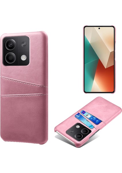 Xiaomi Için Redmi Note 13 5g Kasa Çift Kart Yuvaları Şok Geçirmez Kasa Pu+Pc Ince Telefon Kılıf Golü Altın (Yurt Dışından)
