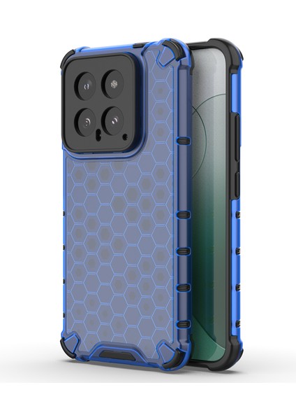 Xiaomi Için 14 Case Tpu + Pc Çift Katman Koruma Telefon Kapak-Mavisi (Yurt Dışından)