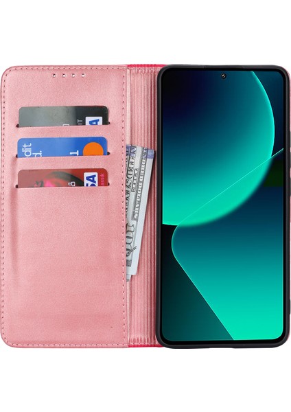 Xiaomi 13T/13T Pro/redmi K60 Ultra Güçlü Manyetik Kılıf Iki Tonlu Telefon Kapak Golü+Gül (Yurt Dışından) fiyatları