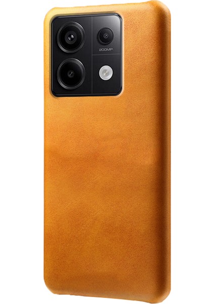 Xiaomi Redmi Için Note 13 Pro 5g Case Balf Dokusu Önleme Önleyici Pu+Pc Telefon Kabuğu-Orange (Yurt Dışından) fiyatları