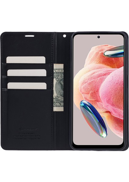 Xiaomi Için Redmi Not 12 4g Kasa Pu Deri Flip Koruyucu Kapak Black (Yurt Dışından) fiyatları