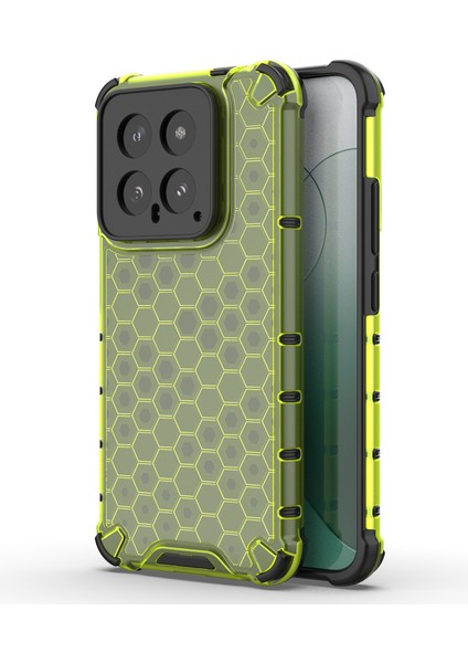 Xiaomi Için 14 Case Tpu + Pc Çift Katman Koruması Telefon Kapak Yeşili (Yurt Dışından)