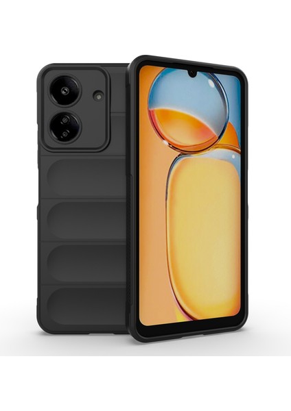 Xiaomi Redmi 13C 4g/poco C65 4g Kasa Şok Geçirmez Tpu Telefon Kapak Black (Yurt Dışından)