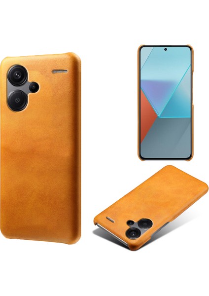 Xiaomi Redmi Için Note 13 Pro+ 5g Case Balf Doku Pc Kapağı Çizgiye Dönüş Anti Telefon Kabuğu-Orange (Yurt Dışından)