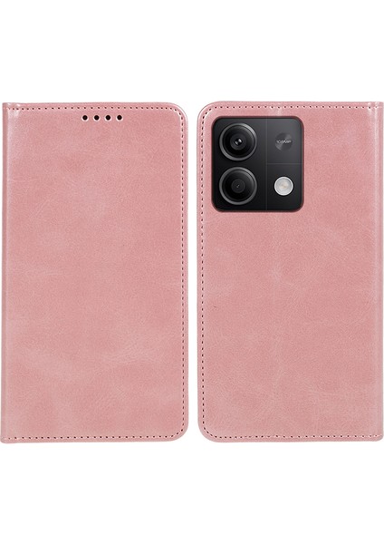 Xiaomi Için Redmi Note 13 Pro 5g Case Coplep Telefisi Kapak Şok Geçirmez Pu Deri Deri Cüzdan Golü Altın (Yurt Dışından)