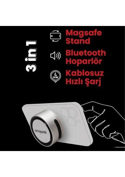 Aırsound MagSafe Bluetooth Hoparlör