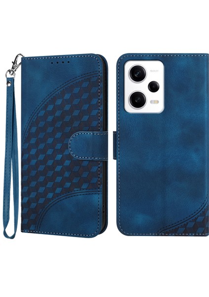 Xiaomi Redmi Için Note 12 Pro+ 5g Cüzdan Telefon Kılıfı Fil Baş Desen Sapfire (Yurt Dışından)