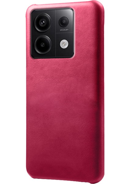 Xiaomi Redmi Için Note 13 Pro 5g Case Balf Dokusu Önleme Önleyici Pu+Pc Telefon Shell-Rose (Yurt Dışından) fiyatları