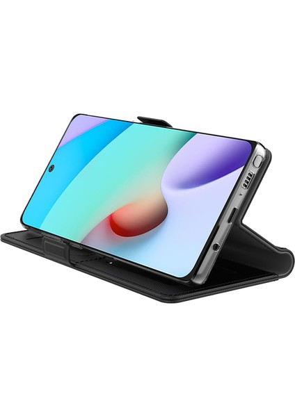 Xiaomi Için Redmi Note 13 5g Case Anti-Drop Deri Cep Telefon Kapağı Ayna Rose Altın (Yurt Dışından)