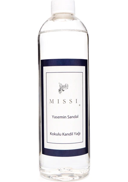 400 ml Yasemin Sandal Kokulu Kandil Yağı