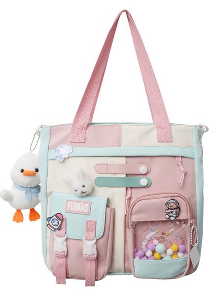 Situ Store Çok Bölmeli Büyük Kapasiteli Omuz Çantası - Yeşil (Yurt Dışından)