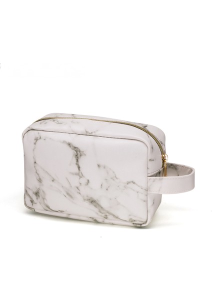Mermer Desenli Kozmetik Çantası Büyük Kapasiteli Tembel Saklama Çantası Çok Fonksiyonlu Taşınabilir Seyahat Yıkama Çantası Kozmetik Çantası Cam01-22 (Yurt Dışından) fiyatları