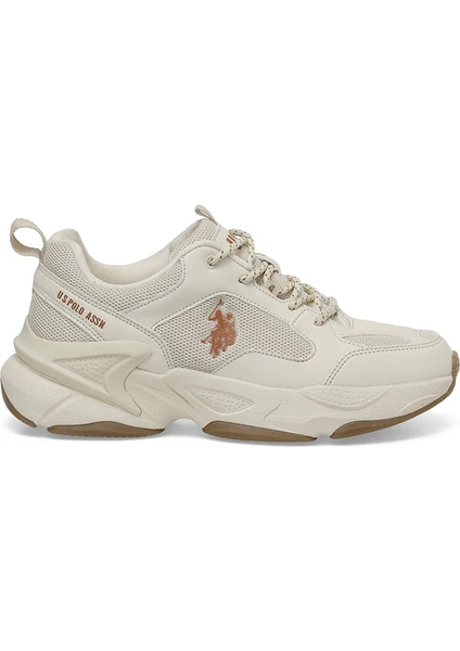 U.S. Polo Assn.  A10151351012010 4m Maybe Wmn 4fx Bej Kadın Sneaker Ayakkabı