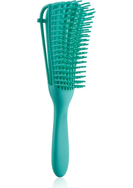 Dolaşık Açıcı Saç Fırçası, Kadın Kızlar Için Dolaşık Açıcı Fırça Islak Kuru Afro 3a Ila 4c Kalın Kıvırcık Dalgalı Kinky Kıvırcık Kıvırcık Doğal Saç, Yeşil (Yurt Dışından)