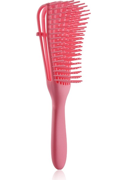 Dolaşık Açıcı Saç Fırçası, Kadın Kızlar Için Dolaşık Açıcı Fırça Islak Kuru Afro 3a Ila 4c Kalın Kıvırcık Dalgalı Kinky Kıvırcık Kıvırcık Doğal Saç, Pembe (Yurt Dışından)