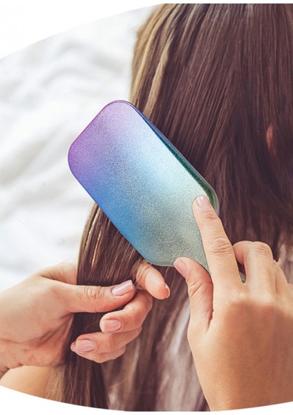 Renkli Yastık Tarak Islak Ve Kuru Saç Kavrama Için Yumuşak Kıllar Anti Statik Ve Kıvırcık Hava Yastığı Tarak Kadın Kızlar Için (Yurt Dışından) modelleri
