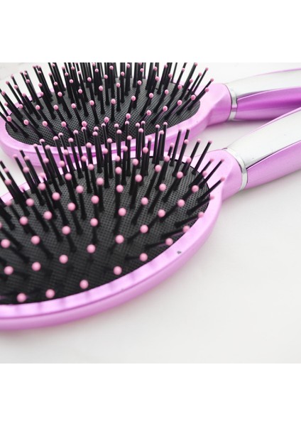 Set Kadın Saç Fırçası Hava Yastığı Tarak Anti Frizz Statik Budak Arapsaçı Masaj Saç Derisi Saç Fırçası Kıvırcık Veya Düz Saçlar Için, Pembe (Yurt Dışından) modelleri