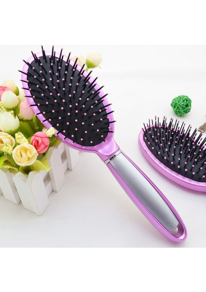 Set Kadın Saç Fırçası Hava Yastığı Tarak Anti Frizz Statik Budak Arapsaçı Masaj Saç Derisi Saç Fırçası Kıvırcık Veya Düz Saçlar Için, Pembe (Yurt Dışından) fırsatları