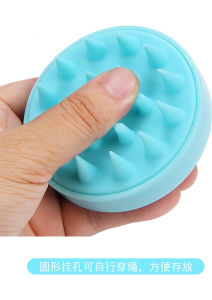 Silikon Saç Derisine Masaj Aleti - Mavi (Yurt Dışından) fiyatları