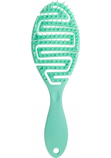 2'Li Set Saç Fırçası Saç Derisine Masaj Taraklar Saç Şekillendirici Dolaşık Açıcı Hızlı Fön Kurutma Dolaşık Açıcı Aracı Islak Kuru Kıvırcık Saçlar Için (Mavi) (Yurt Dışından)