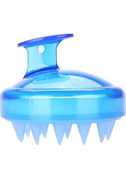 Şampuan Fırçası, Hassas Saç Derisi Temizleyici, Temizlik Için Dayanıklı Taşınabilir Ovucu (Mavi) (Yurt Dışından)