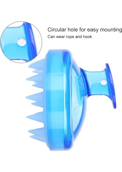 Şampuan Fırçası, Hassas Saç Derisi Temizleyici, Temizlik Için Dayanıklı Taşınabilir Ovucu (Mavi) (Yurt Dışından) fiyatları