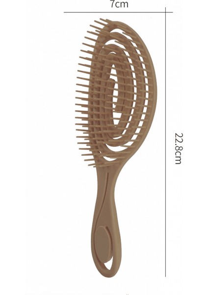 2 Set Hollow Out Saç Fırçası Saç Derisi Masaj Taraklar Saç Şekillendirici Dolaşık Açıcı Hızlı Fön Kurutma Dolaşık Açıcı Aracı Islak Kuru Kıvırcık Saçlar Için (Açık Kahverengi) (Yurt Dışından) fiyatları