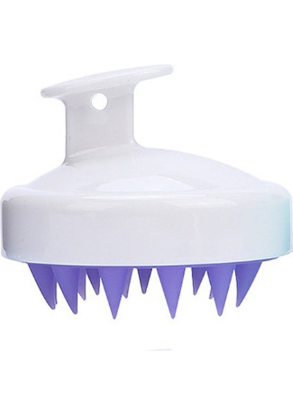 Silikon Saç Derisine Masaj Aleti - Beyaz (Yurt Dışından)