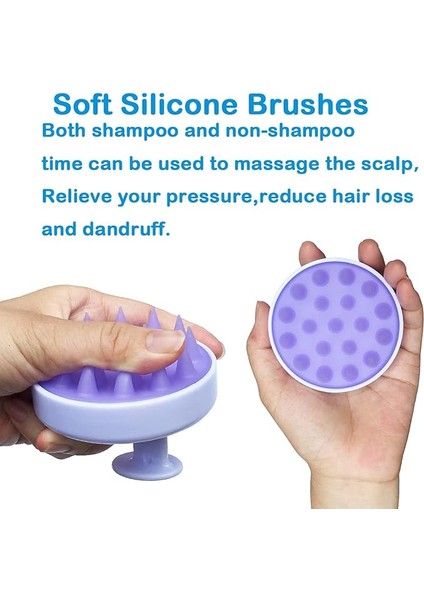 Silikon Saç Derisine Masaj Aleti - Beyaz (Yurt Dışından) fırsatları