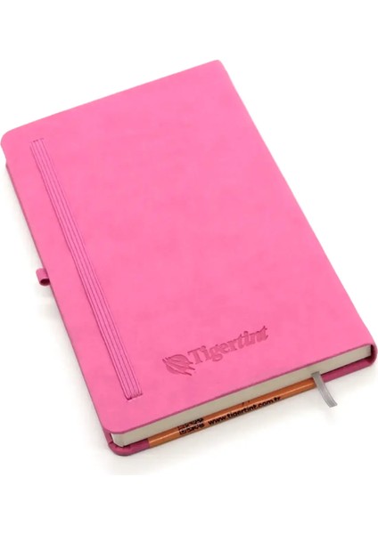 Sketchbook Sert Kapaklı Eskiz Defteri 90 gr A5 80 Yaprak Pembe