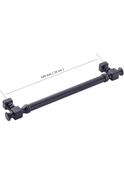 Doğanlar Dragon 320 mm Mobilya Kulp Mat Siyah fiyatları