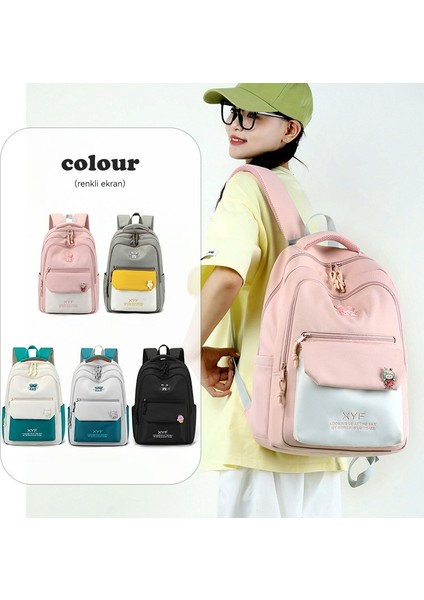 Moda Genç Kız Büyük Kapasiteli Rahat Omuz Sırt Çantası, Okul/seyahat Için (Yurt Dışından) fiyatları