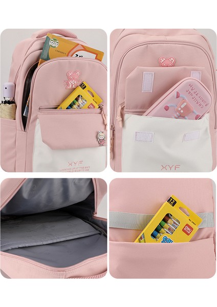 Moda Genç Kız Büyük Kapasiteli Rahat Omuz Sırt Çantası, Okul/seyahat Için (Yurt Dışından) modelleri