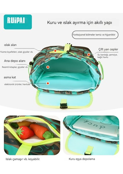 Çocuk Outdoor Çantası/erkek Karikatür Sırt Çantası/erkek Seyahat Çantası Hafif Omuz Çantası, DL009 (Yurt Dışından) fırsatları