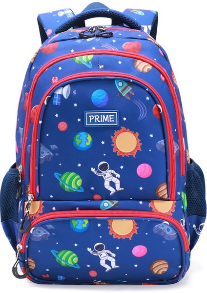 Çocuk Okul Çantası/yeni Okul Öğrencisi Astronot Schoolbag Hafif Büyük Kapasiteli Yük Azaltıcı Omuz Çantası, DL024 (Yurt Dışından)