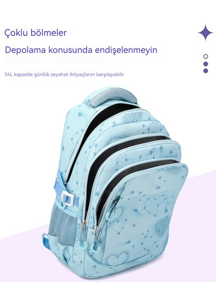 Okul Çantası/büyük Kapasiteli Hafif Yük Azaltma Sırt Çantası Kore Versiyonu/çok Fonksiyonlu Lise Lise Öğrencisi Sırt Çantası, DL029 (Yurt Dışından) modelleri