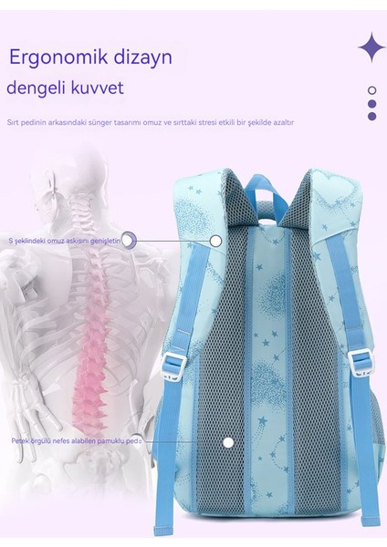 Okul Çantası/büyük Kapasiteli Hafif Yük Azaltma Sırt Çantası Kore Versiyonu/çok Fonksiyonlu Lise Lise Öğrencisi Sırt Çantası, DL029 (Yurt Dışından) fırsatları