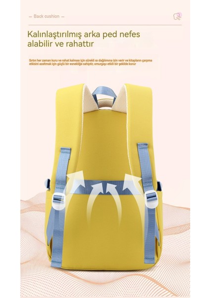 Çocuk Okul Çantası/ilkokul Hafif Yük Azaltma Büyük Kapasiteli Omuz Çantası, DL033 (Yurt Dışından) fiyatları
