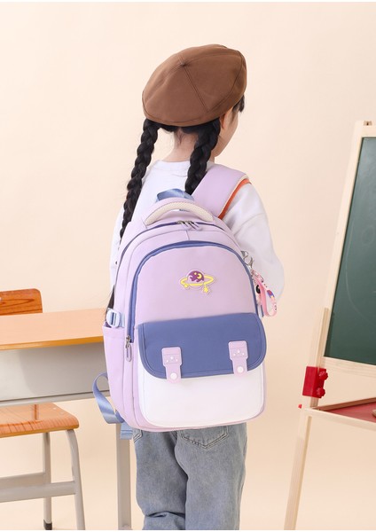 Çocuk Okul Çantası/ilkokul Hafif Yük Azaltma Büyük Kapasiteli Omuz Çantası, DL033 (Yurt Dışından) fırsatları