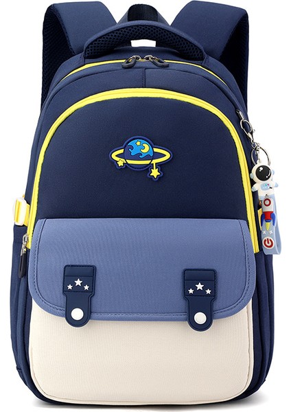 Çocuk Okul Çantası/ilkokul Hafif Yük Azaltma Büyük Kapasiteli Omuz Çantası, DL033 (Yurt Dışından)