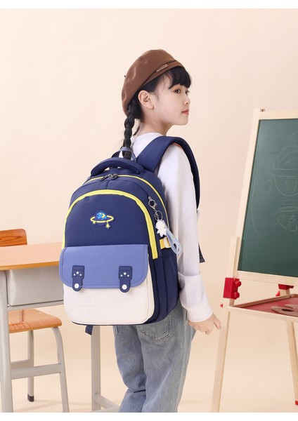 Çocuk Okul Çantası/ilkokul Hafif Yük Azaltma Büyük Kapasiteli Omuz Çantası, DL033 (Yurt Dışından) fırsatları