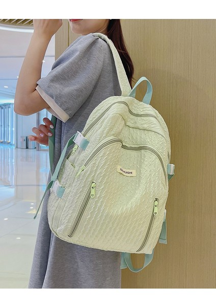 Küçük Taze Ins Çocuk Rahat Omuz Çantası/ilkokul Ortaokul Büyük Kapasiteli Öğrenci Okul Çantası/lise Açık Hava Eğlence Sırt Çantası, DL040 (Yurt Dışından)