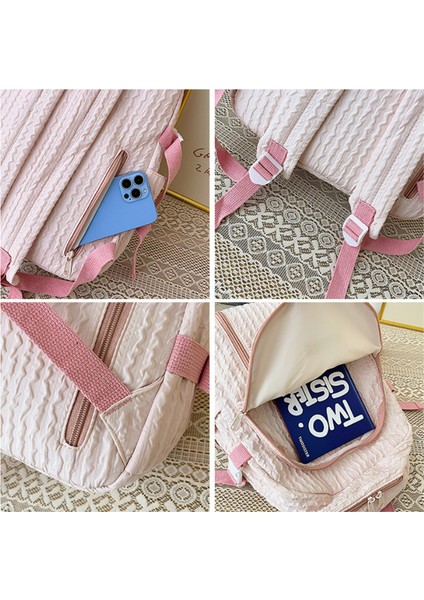 Küçük Taze Ins Çocuk Rahat Omuz Çantası/ilkokul Ortaokul Büyük Kapasiteli Öğrenci Okul Çantası/lise Açık Hava Eğlence Sırt Çantası, DL040 (Yurt Dışından) modelleri