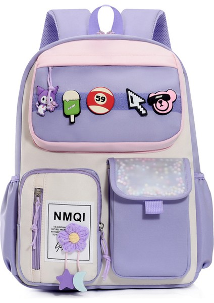 Çocuk Okul Çantası/ilkokul Öğrencisi Büyük Kapasiteli Hafif Omuz Çantası, DL047 (Yurt Dışından)