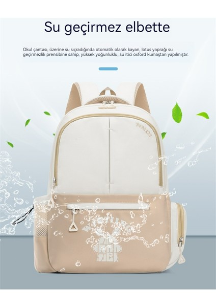 Çocuk Okul Çantası/kore Renkli Ilkokul Öğrencisi Büyük Kapasiteli Omuz Çantası, DL052 (Yurt Dışından) indirimleri