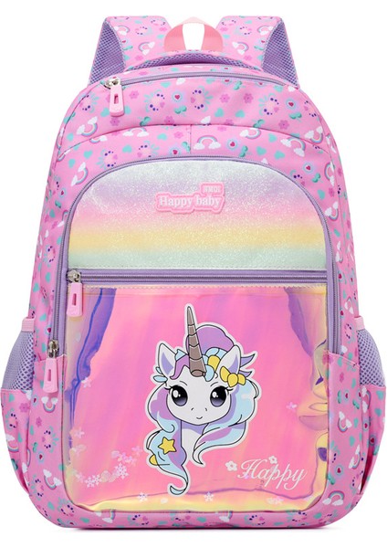 Moda Çizgi Film Çocuk Okul Çantası/hafif Büyük Kapasiteli Ilkokul Öğrencisi Prenses Omuz Çantası/çocuk Açık Hava Eğlence Sırt Çantası, DL062 (Yurt Dışından)